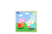 Brettspill & Puslespill - Peppa Pig - Framed Wooden Puzzle - Rebecca Rabbit - 9030