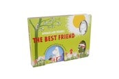 Barnebøker - Book w. 2 Wooden Figure - The Best Friend - FG-5849