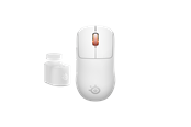 Mus - SteelSeries Sensei Pro Mini Wireless - Gaming mus - Optisk - Hvit - 62643