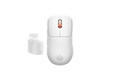Mus - SteelSeries Sensei Pro Wireless - Gaming mus - Optisk - Hvit - 62628