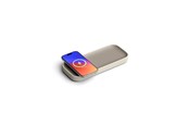 Mobil - Adaptere og ladere - Twelve South Valet Small - Leather Charging Tray | Qi2 15W | USB-C 35W - TS-2681