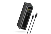 Nødlader - CUKTECH PB200U Powerbank 210W 20000mAh 2x USB-C + USB-A with TFT display and 240W USB-C cable - black - 20000 mAh - PB200U black