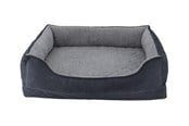 Hund - Nobby Comfort bed square VARA 90 x 70 x 24 cm Grå - L61882