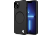 Mobil - Deksel og etui - BMW BMHMP14SSILBK2 Case for iPhone 14 - Black Signature Liquid Silicone MagSafe - 3666339124045