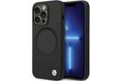 Mobil - Deksel og etui - BMW BMHMP14XSILBK2 Case for iPhone 14 Pro Max 6.7" - Black Signature Liquid Silicone MagSafe - 3666339124076
