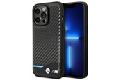 Mobil - Deksel og etui - BMW BMHCP14L22NBCK iPhone 14 Pro 6.1 "black / black Leather Carbon - 3666339067182