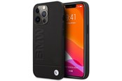 Mobil - Deksel og etui - BMW Signature Logo Imprint MagSafe Case for iPhone 14 Pro Max - Black - 3666339072216