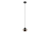 Lamper - EGLO ALBARES PENDEL Ø195 E14 SORT/KOBBER - 900972
