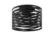 Lamper - EGLO CREMELLA TAKLAMPE E27 Ø370 SORT - 900164