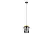 Lamper - EGLO ESCANDIDOS PENDEL E27 Ø220 SORT/MESSING - 99806