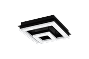 Lamper - EGLO FRADELO 1 LOFT 240X240 SORT/KRYSTALL - 99327
