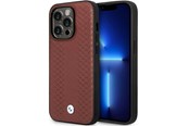 Mobil - Deksel og etui - BMW BMHCP14L22RFGR iPhone 14 Pro 6.1" Burgundy/burgundy Leather Diamond Pattern - 3666339066505