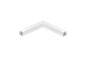 Lamper - EGLO HJØRNE 90 GRADER HVIT TIL 98924/98925 - 98926