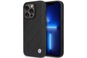 Mobil - Deksel og etui - BMW BMHCP14L22RQDK iPhone 14 Pro 6.1" black/black Leather Quilted - 3666339066468