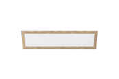Lamper - EGLO PIGLIONASSO TAK 1245X345 RUSTIKK TRE/HVIT - 99437