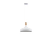Lamper - EGLO SABINAR PENDEL E27 Ø400 HVIT - 96983