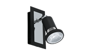Lamper - EGLO SARRIA SPOT SORT/KROM - 94963