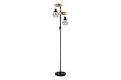 Lamper - EGLO Stars of Light TOWNSHEND 5 GULV 2L SVART/TRE - 43137