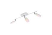 Lamper - EGLO PALOMBARE-C SPOTSKINNE RGBTW 3X600LM HVIT - 97693