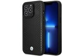 Mobil - Deksel og etui - BMW BMHMP14L22RFGK iPhone 14 Pro 6.1" black/black Leather Diamond Pattern MagSafe - 3666339089009