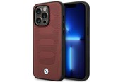 Mobil - Deksel og etui - BMW BMHMP14X22RPSR iPhone 14 Pro Max 6.7" Burgundy/burgundy Leather Seats Pattern MagSafe - 3666339089092