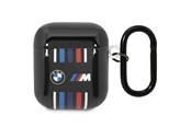 Mobil - Andre tilbehør - BMW BMA222SWTK AirPods 1/2 cover black/black Multiple Colored Lines - 3666339089627