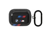Mobil - Andre tilbehør - BMW BMAP222SOTK AirPods Pro 2 gen cover black/black Tricolor Stripes - 3666339123864