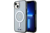 Mobil - Deksel og etui - BMW Silver Ring MagSafe case for iPhone 14 Plus - transparent - 3666339122355