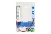 Nettverkskabel - Deltaco patch cable - 0.3 m - red - Rød - TP-603R-SLIM