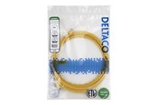 Nettverkskabel - Deltaco patch cable - 3 m - yellow - Gul - TP-63Y-SLIM