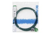 Nettverkskabel - Deltaco patch cable - 5 m - green - Grønn - TP-65G-SLIM