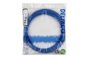 Nettverkskabel - Deltaco patch cable - 15 m - blue - Blå - TP-615B-SLIM