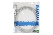 Nettverkskabel - Deltaco patch cable - 15 m - grey - Grå - TP-615-SLIM