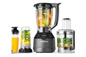 Kjøkkenmaskin - NutriBullet Kjøkkenmaskin NBF580B Triple Prep System - food processor - 1500 W - black - 0C22300117