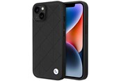 Mobil - Deksel og etui - BMW BMHCP14S22RQDK iPhone 14 6.1" black/black Leather Quilted - 3666339066444