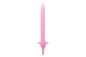Leketøy - Globos Cake Candles with Holders Light Pink - 12 pcs. - 1105