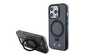 Mobil - Deksel og etui - BMW Ring Stand M Collection MagSafe Case for iPhone 15 Pro - Black - 3666339196479