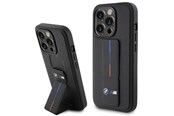 Mobil - Deksel og etui - BMW Grip Hot Stamp case for iPhone 15 Pro Max - black - 3666339141967