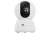 Babyutstyr - Momini KiddLok Baby Monitor with Night Light Two-Way Communication 1080p Wi-Fi White - 5906601060144