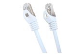 Nettverkskabel - Gembird Cablexpert patch cable - 10 m - white - Hvit - PP6A-LSZHCU-W-10M