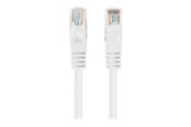Nettverkskabel - Lanberg patch cable - 50 cm - white RAL 9010 - Hvit - PCU6-20CC-0050-W