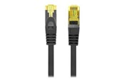 Nettverkskabel - Lanberg patch cable - 1 m - black RAL 9004 - Svart - PCF6A-10CU-0100-BK