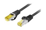 Nettverkskabel - Lanberg patch cable - 2 m - black RAL 9004 - Svart - PCF6A-10CU-0200-BK