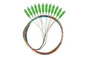 Nettverkskabel - Lanberg pigtail - 2 m - multicolour - Svart - FP-SCAP-SS21-1202-MC