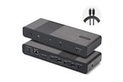 Dokkingstasjon - StarTech.com Startech - docking station - USB4 / Thunderbolt 4 / Thunderbolt 5 - 2 x DP 2 x HDMI - 1GbE 2.5GbE - TAA Compliant - 206UE-TB5USB4DOCK