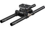 Kamera & Objektivtilbehør - SmallRig 6761 Arca-Type Mount Plate with 15mm Dual Rod Clamp - 6761