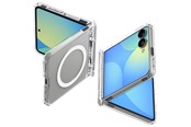 Mobil - Deksel og etui - Spigen Ultra Hybrid Pro MagSafe - clear white - Samsung Galaxy Z Flip8 - ACS11524