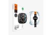 Smartklokke - Tilbehør - Spigen Glass tR EZ Fit 2 Pack - transparency - Samsung Galaxy Watch Ultra2 - AGL11758