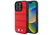 Mobil - Deksel og etui - BMW M Perforated And Stitched Line MagSafe case for iPhone 16 Pro Max - red - 3666339324278