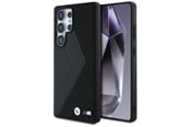 Mobil - Deksel og etui - BMW Leather Oversized Stripes MagSafe case for Samsung Galaxy S25 Ultra - black - 3666339441777